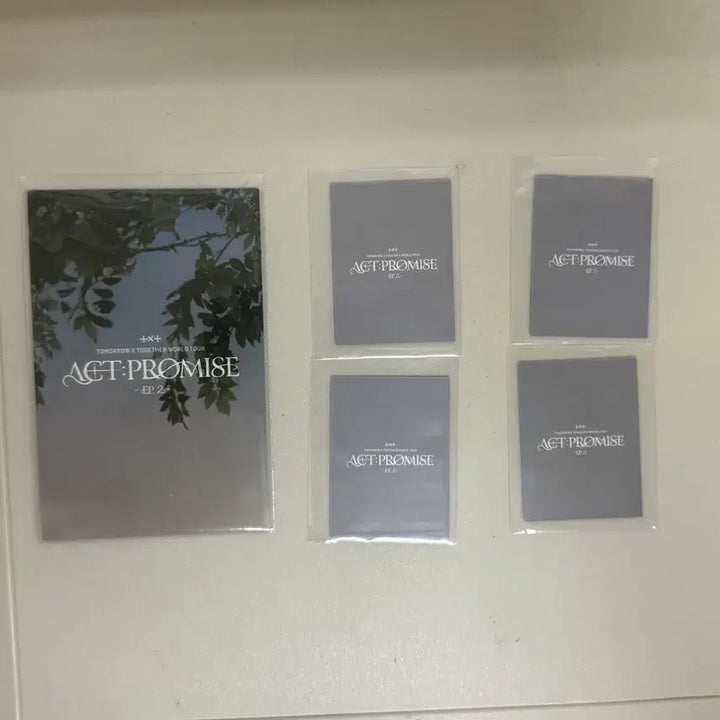 [BUNJANG] TXT ACT : PROMISE - EP.2 Subin Photocard &amp; Yeojun Excluded Member ID Card Bundle Set / 투바투 포토카드