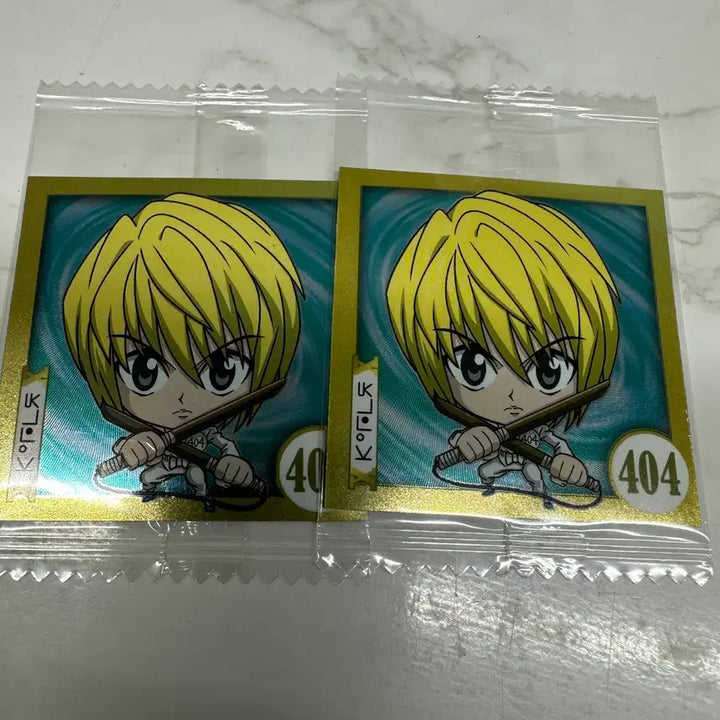 [BUNJANG] Hunter x Hunter Kurapika Wafer Seal / 헌터헌터 크라피카 웨하스씰