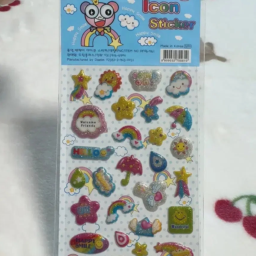[BUNJANG] Twinkle Icon Pearl Sticker / [고전문구]트윙클 아이콘 펄 스티커
