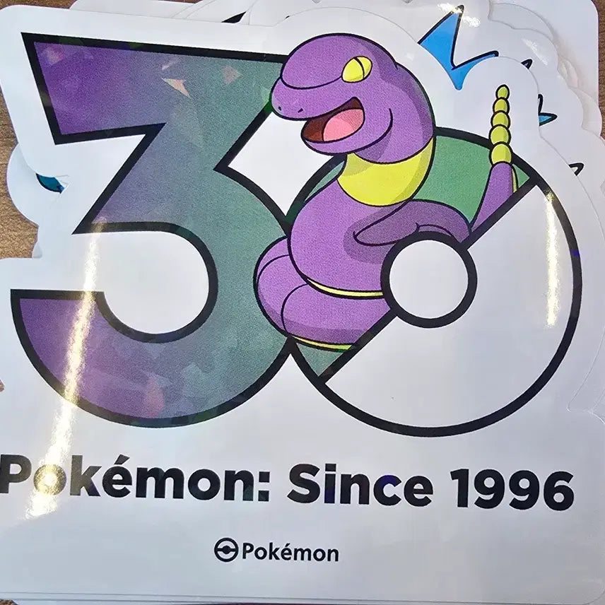 [BUNJANG] Pokemon 30th Anniversary Sticker - Abō / 포켓몬 30주년 스티커 아보 판매합니다