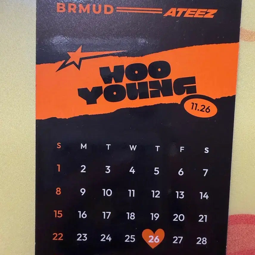 [BUNJANG] Ateez Wooyoung Photocard / 에이티즈 우영 포카