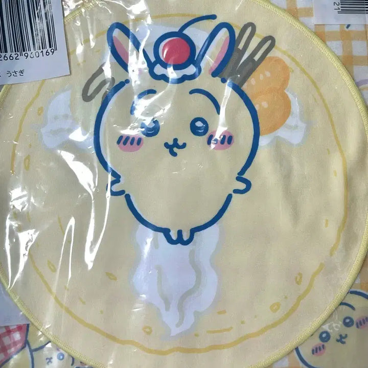 [BUNJANG] Chiikawa Usagi Crepe Parfait Handkerchief Set / 치이카와 우사기 크레페 파르페 손수건 일괄