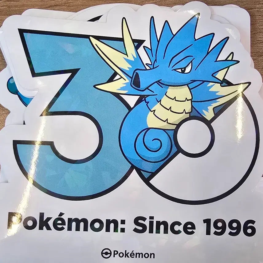 [BUNJANG] Pokemon 30th Anniversary Seadra Sticker / 포켓몬 30주년 스티커 시드라 판매합니다