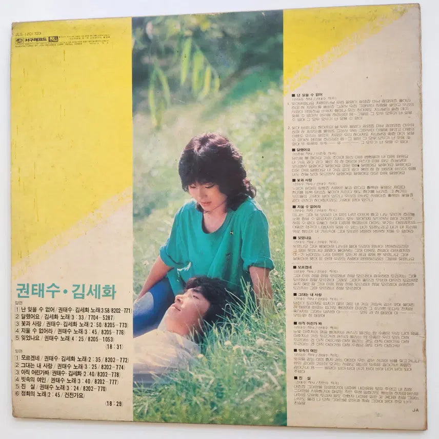 [BUNJANG] Kwon Tae Soo, Kim Se Hwa LP / 권태수,김세화 LP / NM