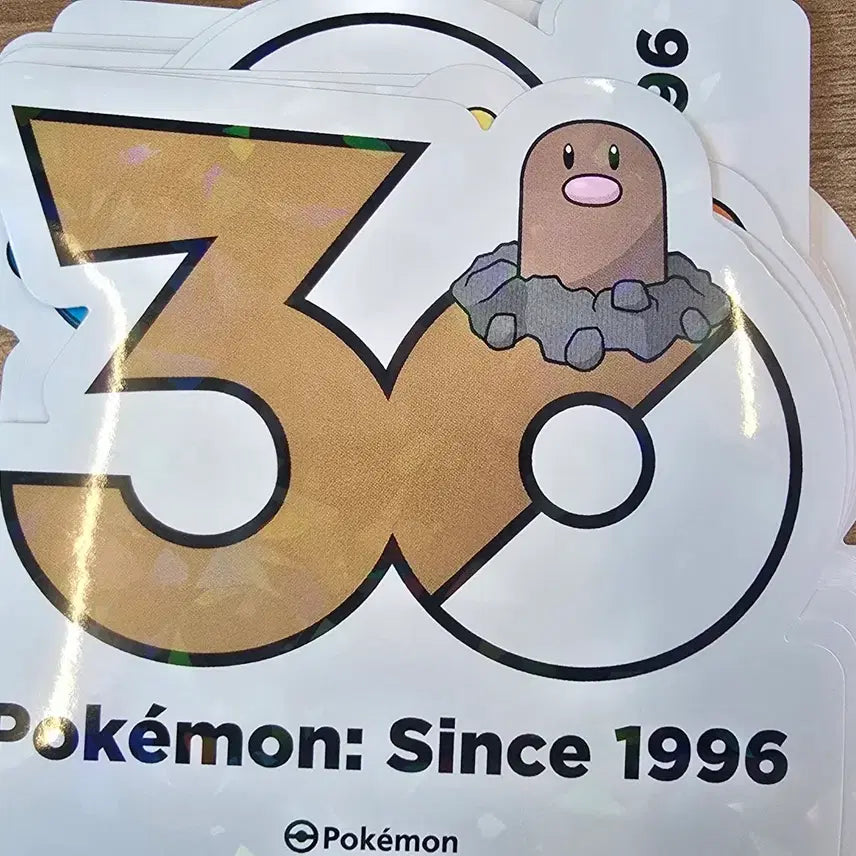[BUNJANG] Pokemon 30th Anniversary Diglett Sticker / 포켓몬 30주년 스티커 디그다 판매합니다