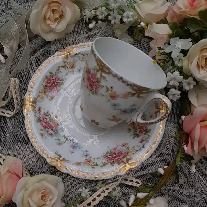 [BUNJANG] Haviland Limoges Demitasse Teacup Set / 프랑스하빌랜드 찻잔(오늘만특가상품)