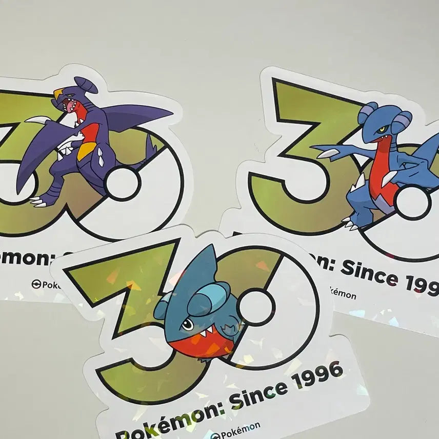 [BUNJANG] Pokemon 30th Anniversary Sticker / 포켓몬 30주년 스티커 팝니다