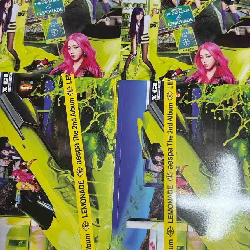 [BUNJANG] Aespa Regular 2nd Album "Lemonade" Unsealed Bundle Set / 에스파 정규 2집 레모네이드 개봉 앨범 양도