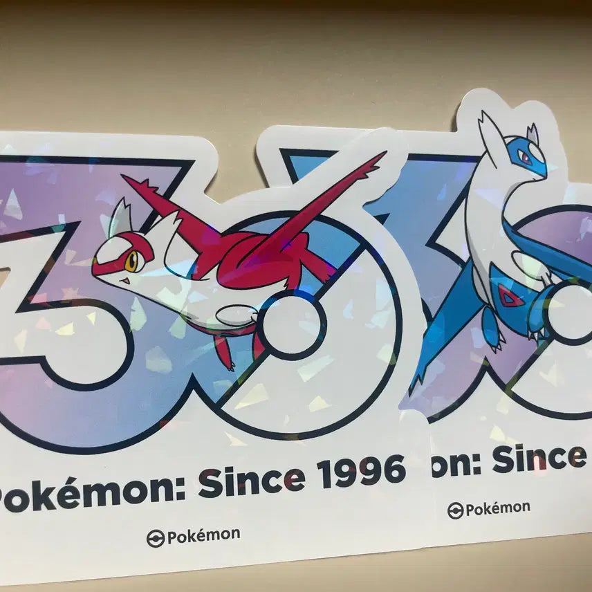 [BUNJANG] Pokemon 30th Anniversary Sticker Set / 포켓몬 30주년 스티커 팝니다