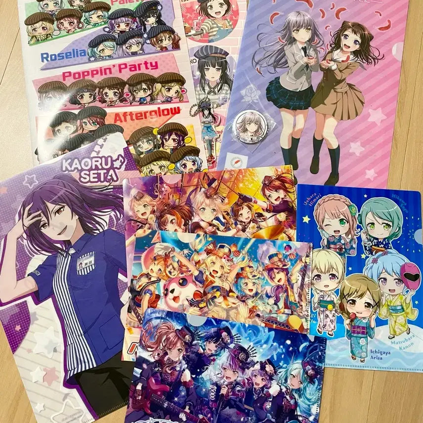 [BUNJANG] BanG Dream! Clear File Bundle Set / 뱅드림 클리어파일 일괄판매