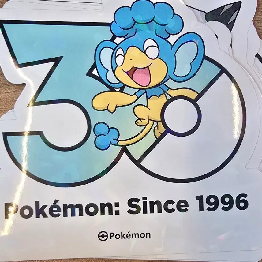 [BUNJANG] Pokemon 30th Anniversary Stickers / 포켓몬 30주년 스티커 앗차프 판매합니다