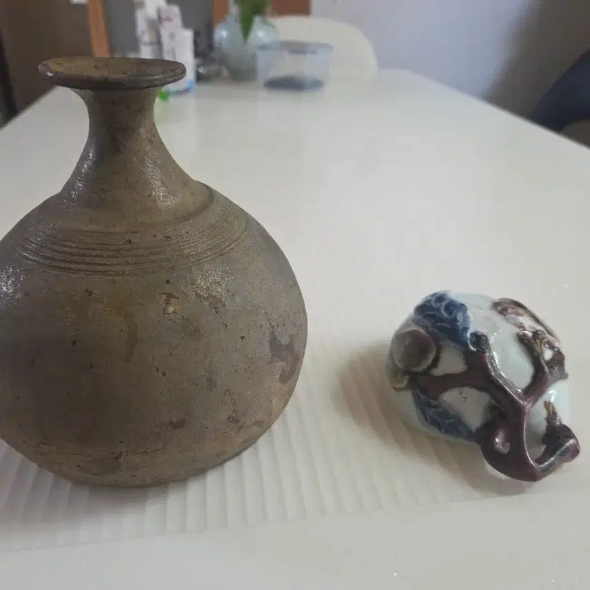 [BUNJANG] Joseon Dynasty Celadon Vase / 도자기
