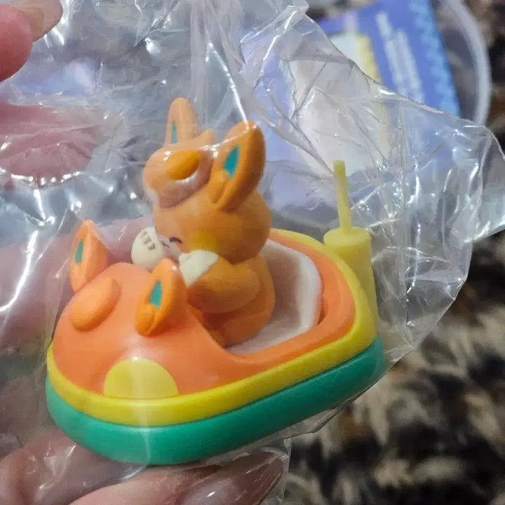 [BUNJANG] Pokemon Bumper Car Figures Alola Vulpix &amp; Iron Boulder Bundle Set / 포켓몬 범퍼카 얼루기 빠르모트 2종 일괄