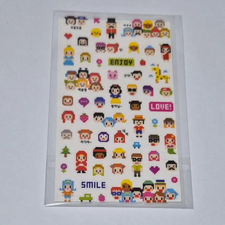 [BUNJANG] My Pixel Studio Sticker Pack / 고전 마이픽셀 스튜디오 스티커