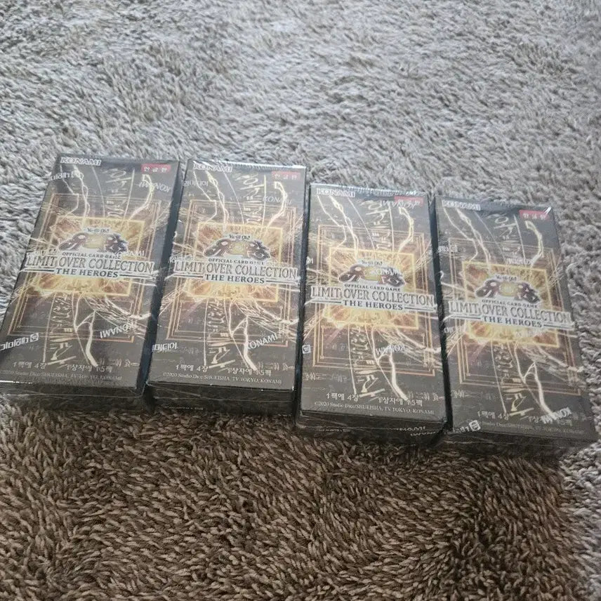 [BUNJANG] Yu-Gi-Oh! Ryo Collection Bundle Set / 유희왕 리오컬 4박스 일관판매