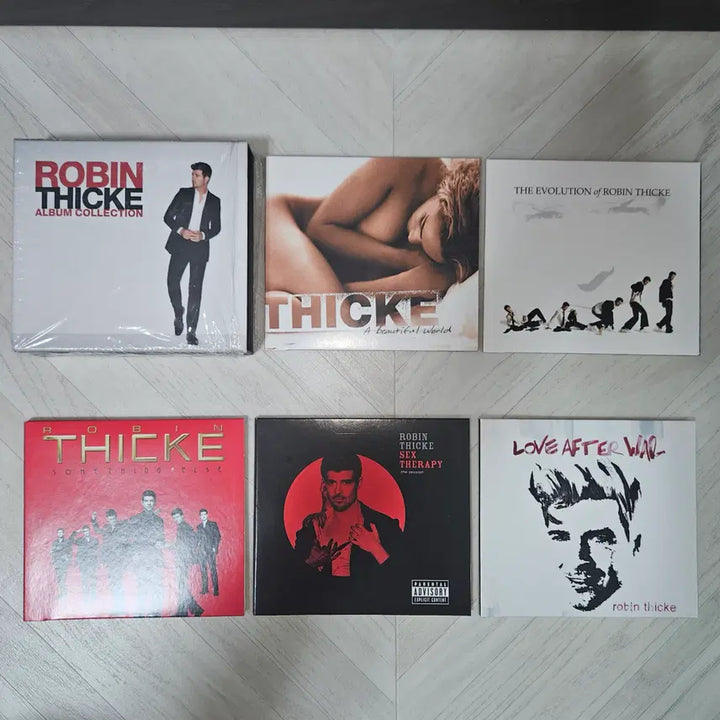 [BUNJANG] Robin Thicke - Classic Album Selection 5CD Box Set / Robin Thicke - Album Collection - 5CD 박스