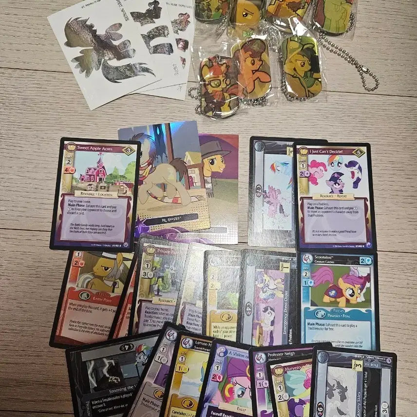 [BUNJANG] My Little Pony Pendant Card Set / 마이리틀포니 펜던트 카드 세트