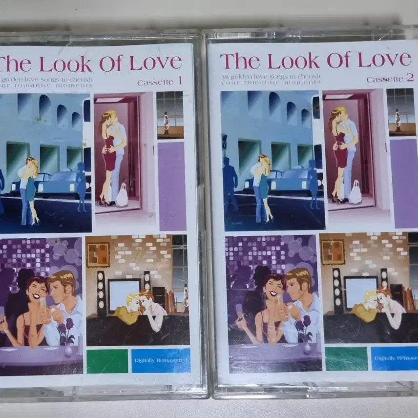 [BUNJANG] Various Artists The Look Of Love Cassette Tape / 팝 컴필레이션 The Look Of Love 2장 (카세트테이프)