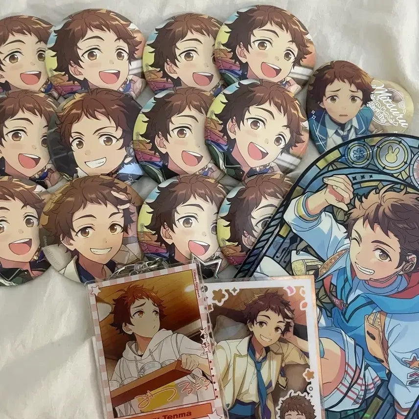 [BUNJANG] Ensemble Stars Mitsuru Kandachi Stand Keyring / 앙스타 앙상블스타즈 미츠루 캔뱃지 스덴드 키링 판매 양도