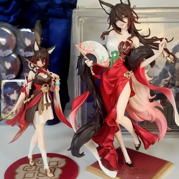 [BUNJANG] Honkai Star Rail Qingque &amp; Yunyun Figure Bundle Set / 일괄) 붕괴 스타레일 정운, 망귀인 피규어