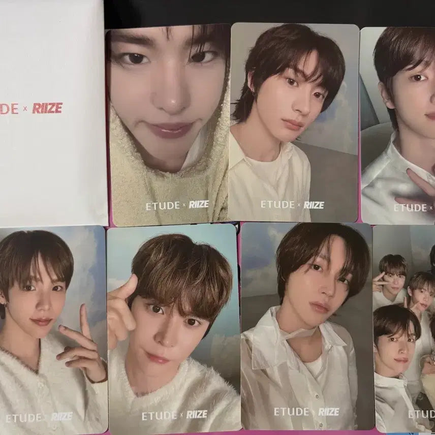 [BUNJANG] ETUDE x RIIZE Photocard Bundle Set / 에뛰드 라이즈 포카 일괄 판매