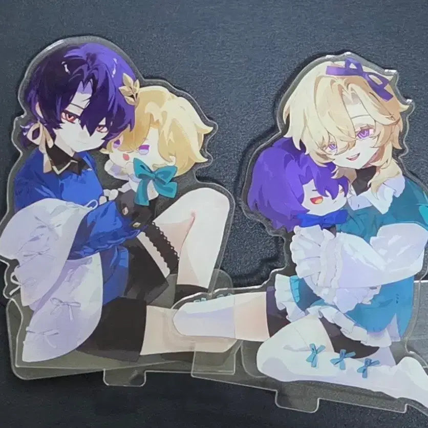 [BUNJANG] Honkai: Star Rail Luocha Acheron Ratio Aventurine Rerun Acrylic Stand / 스타레일 레이시오 어벤츄린 레이츄린 아크릴 개봉전시