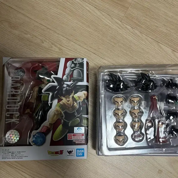 [BUNJANG] Dragon Ball SHF Bardock &amp; DKO Normal Bardock Head Bundle Set / 드래곤볼 shf 버독+DKO노멀버독 헤드 일괄판매합니다