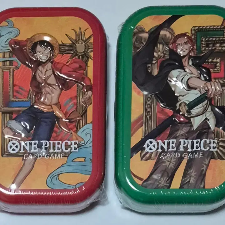 [BUNJANG] One Piece Card Mini Tin Vol. 3 Sealed / 원피스 카드 샹크스&amp;루피 미니틴vol.3 미개봉set 판매합니다