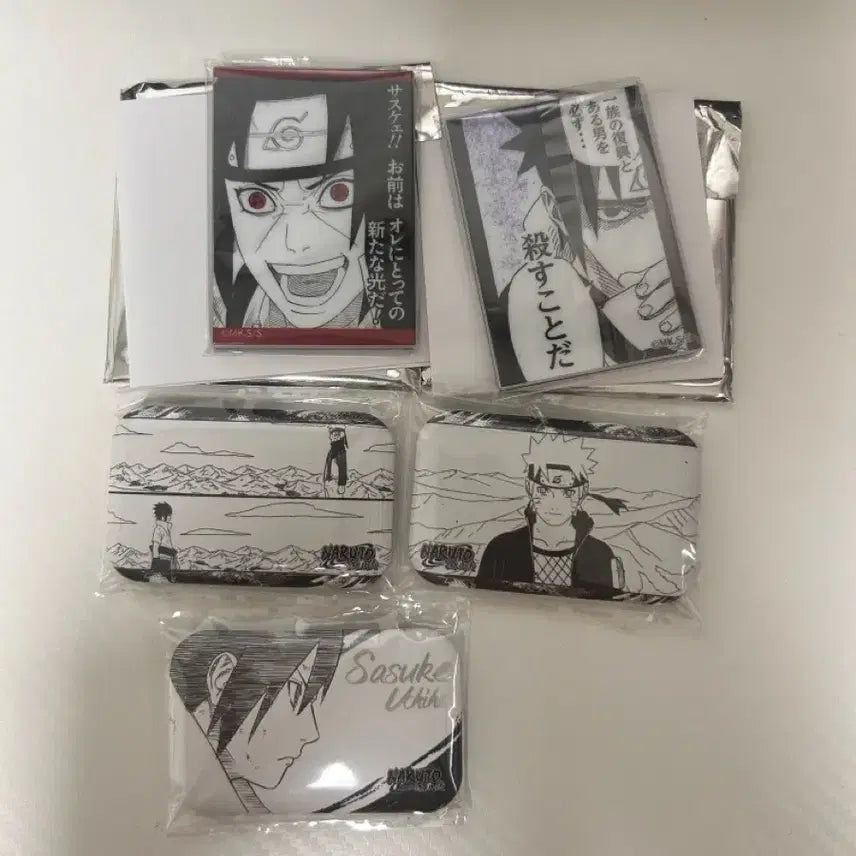 [BUNJANG] Naruto Itachi Magnet Can Badge Bundle Set / 나루토 이타치 점프샵 마그넷 캔뱃지 일괄
