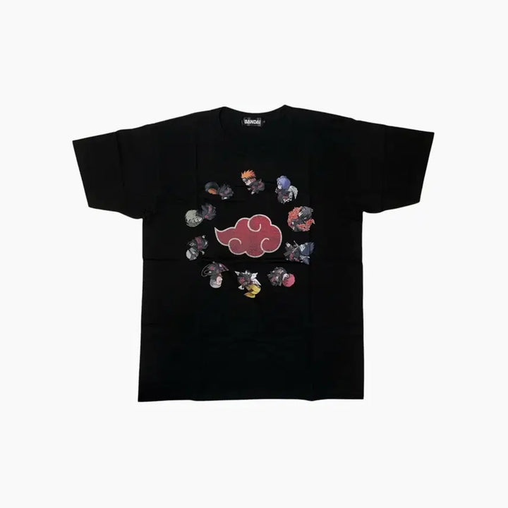 [BUNJANG] Naruto Akatsuki SD Deformed T-Shirt [L] / 나루토 아카츠키 SD 데포르메 티셔츠