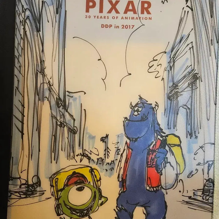 [BUNJANG] Pixar 30th Anniversary Animation DDP Pouch Set / 픽사 30주년 애니메이션 DDP 2017 파우치 세트