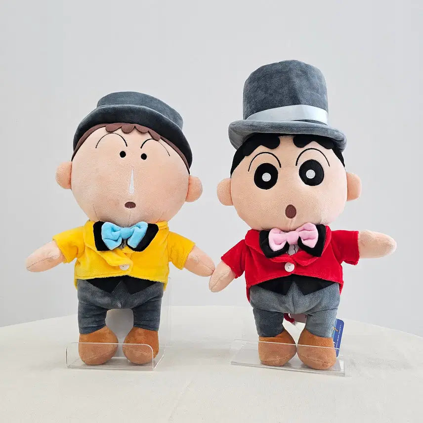 [BUNJANG] Crayon Shin-chan Magician Plush Doll (2 Types: Menggu, Shin-chan) / 짱구는 못말려 마술사 중형 인형 2종(맹구, 짱구)
