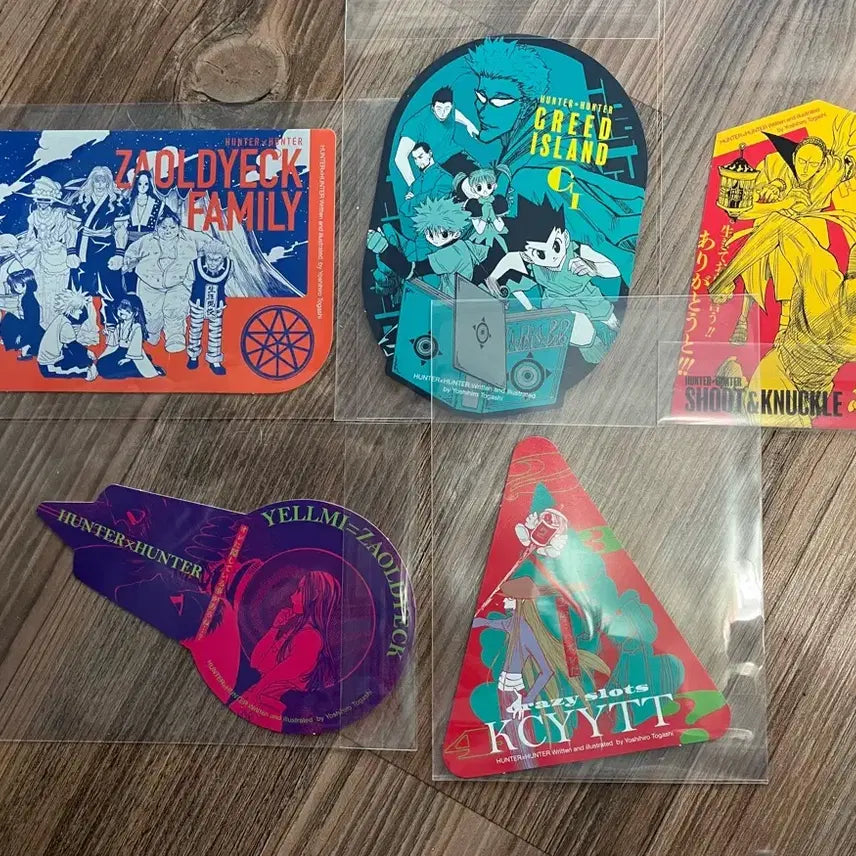 [BUNJANG] Hunter x Hunter Jump Shop Cut Card Postcard Bundle Set / 일괄)헌터x헌터 점프샵 컷 카드 엽서