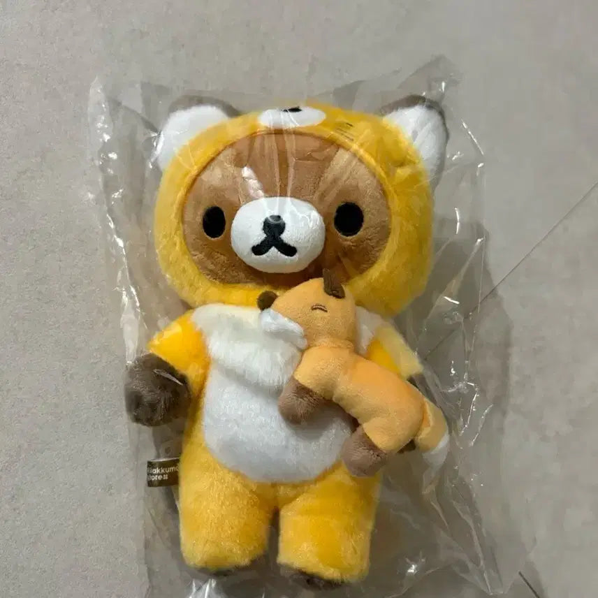[BUNJANG] Rilakkuma Sapporo Limited Edition Fox Plush Doll / 리락쿠마 삿포로 한정 여우 인형 누이구루미