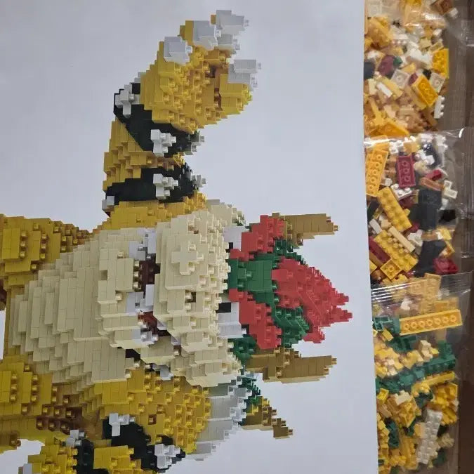 [BUNJANG] Bowser Block Toy / 쿠파 블럭
