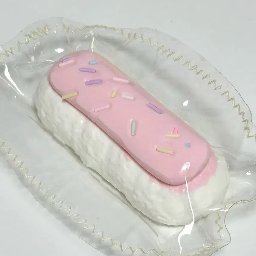 [BUNJANG] Pink Bread Squishy (New) / 핑크바 빵 말랑이 (새상품)