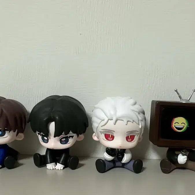 [BUNJANG] Choi Yo Won, Kim Sol Eum, Lee Ja Heon, Brown Figure Bundle Set / 괴출 피규어