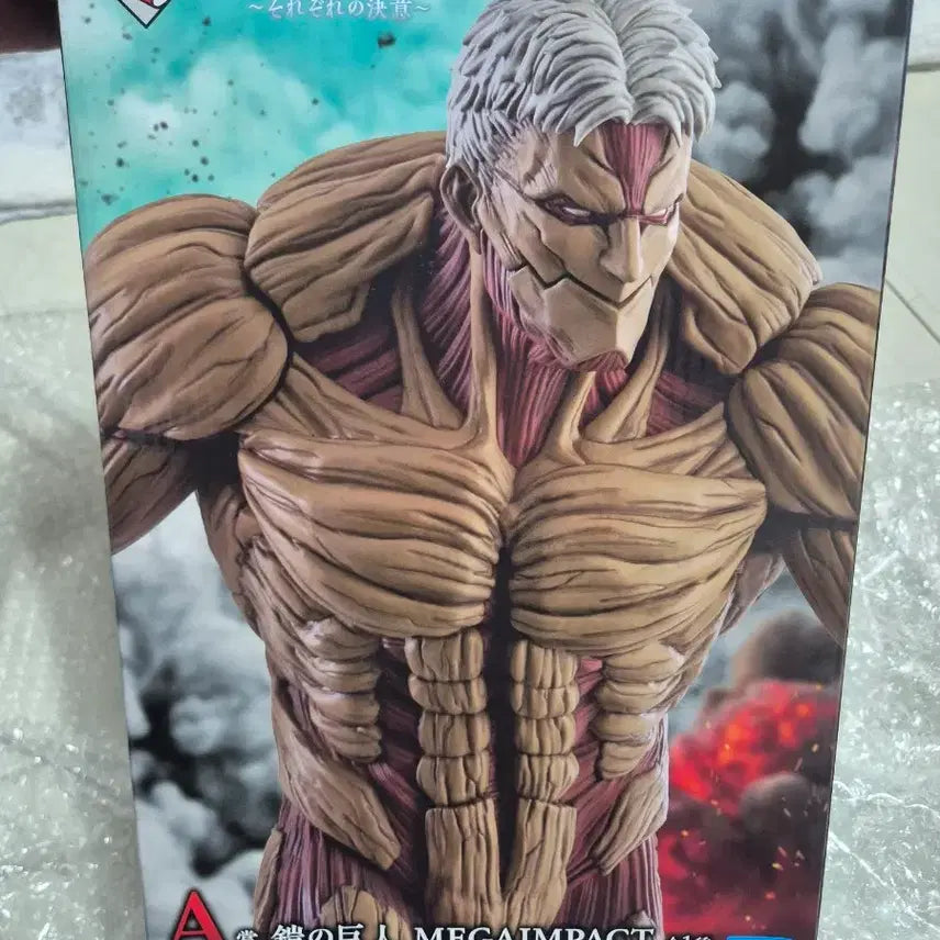 [BUNJANG] Attack on Titan Armored Titan &amp; Beast Titan Bundle Set / 갑옷거인 + 라스트원 짐승거인 일괄 택포62에 판매합니다. 박스 상태확인