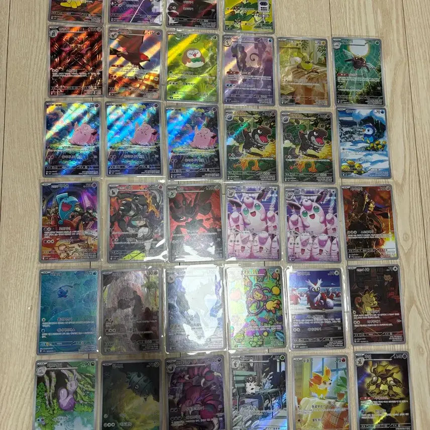 [BUNJANG] Pokemon Card AR Grade 34 Cards / 포켓몬 카드 AR등급 34장