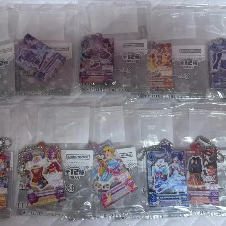 [BUNJANG] Aikatsu! Gashapon Acrylic Charm Set - Season 1 / (일괄) 아이카츠 가샤폰 아이엠스타 가챠 아크릴 키링 1기 프레