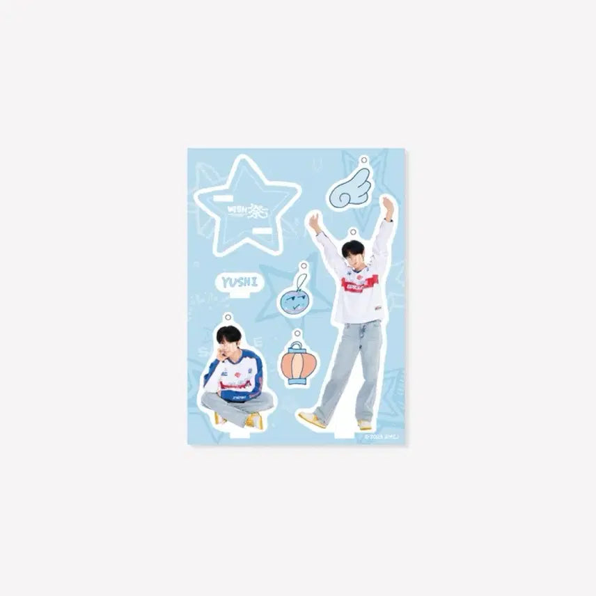 [BUNJANG] NCT WISH Yushi Version 2025 Japan Fanmeeting Acrylic Stand Keyholder (Sealed) / 미개봉 엔시티위시 일본팬미팅 2025 유우시버전 아크릴 스탠드키홀더