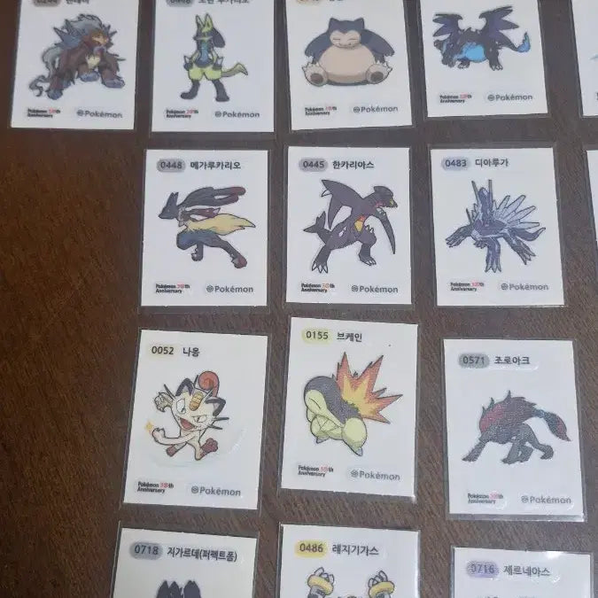 [BUNJANG] Pokemon Stickers for Trade / 포켓몬 씰 교환