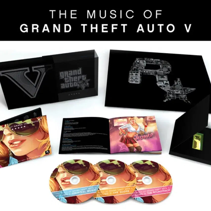 [BUNJANG] Grand Theft Auto V (GTA V) Limited Edition Soundtrack CD (Sealed) / GTA5 OST 한정판 사운드 트랙 CD 미개봉