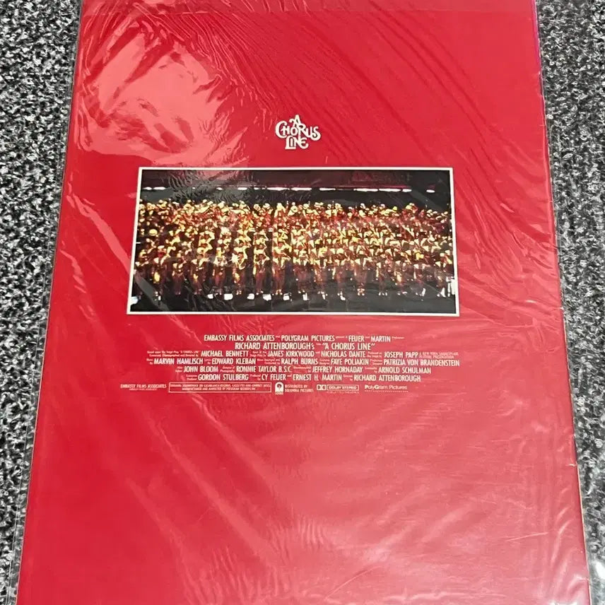 [BUNJANG] A Chorus Line Movie Pamphlet / 코러스라인 영화 책자 팜플렛