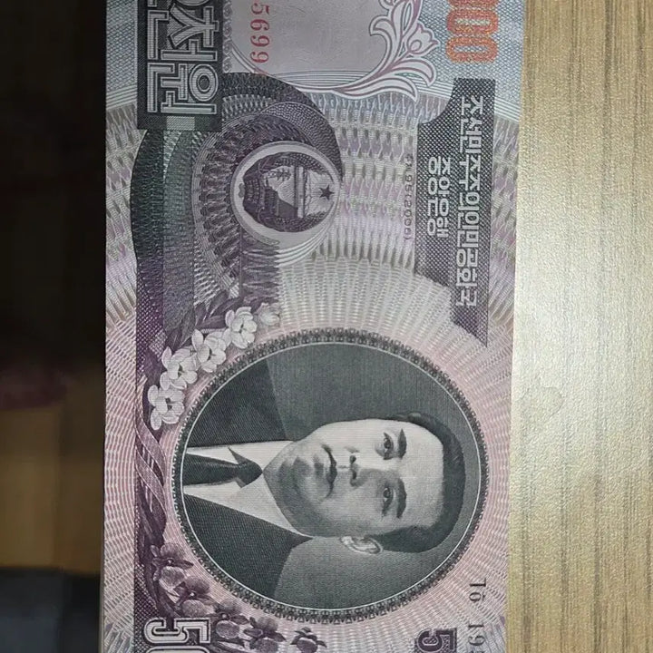 [BUNJANG] North Korean 5000 Won Banknote / 상태 좋은 북한지폐5000원