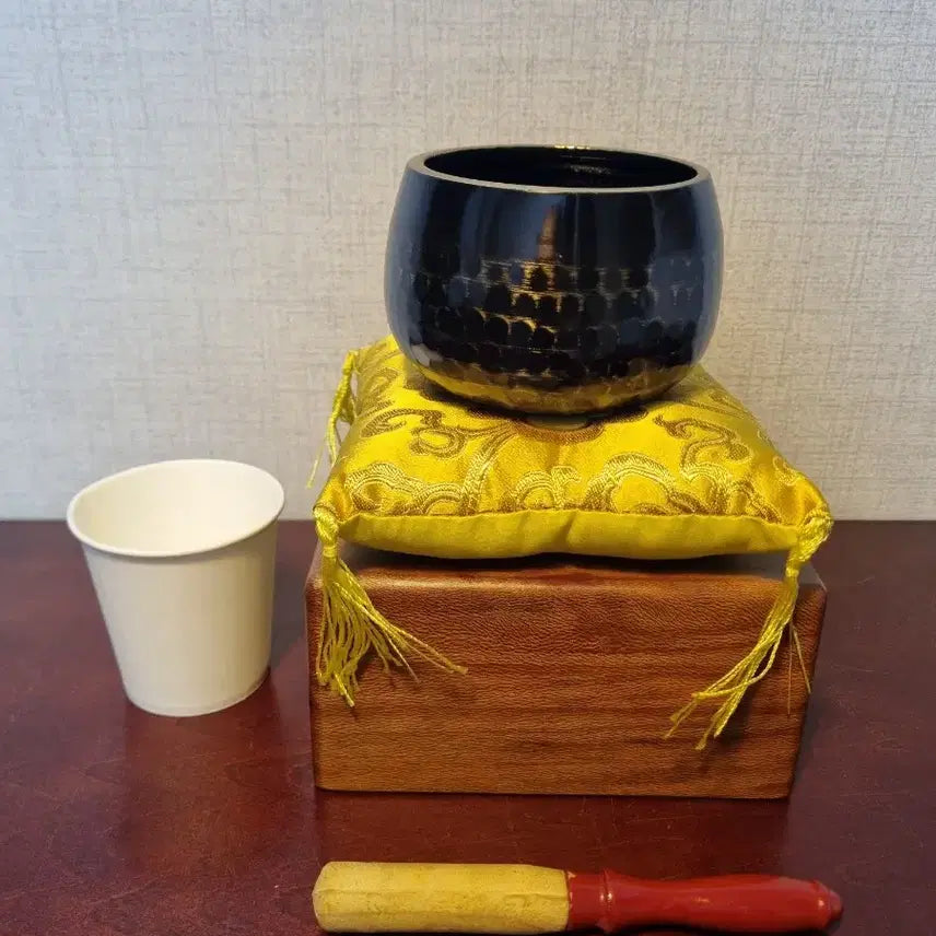 [BUNJANG] Japanese Singing Bowl Set / 아담한 일본 좌종 세트 (싱잉볼 명상종)