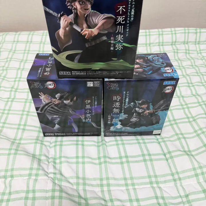 [BUNJANG] Sega Demon Slayer XrossLink Figure Set (3 Types: Muichiro/Sanemi/Iguro) / 미개봉) 세가 귀멸의 칼날 3종(무이치로/사네미/이구)