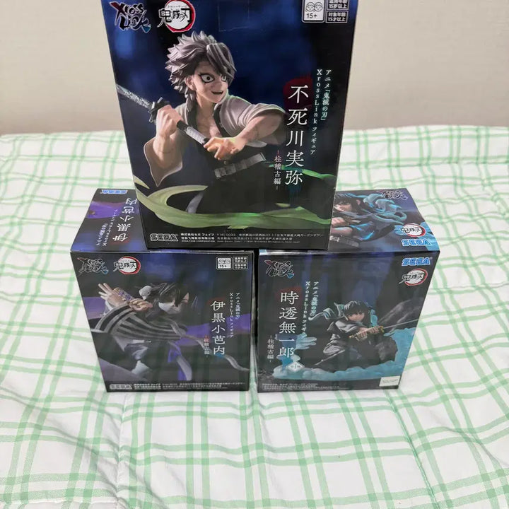 [BUNJANG] Sega Demon Slayer XrossLink Figure Set (3 Types: Muichiro/Sanemi/Iguro) / 미개봉) 세가 귀멸의 칼날 3종(무이치로/사네미/이구)
