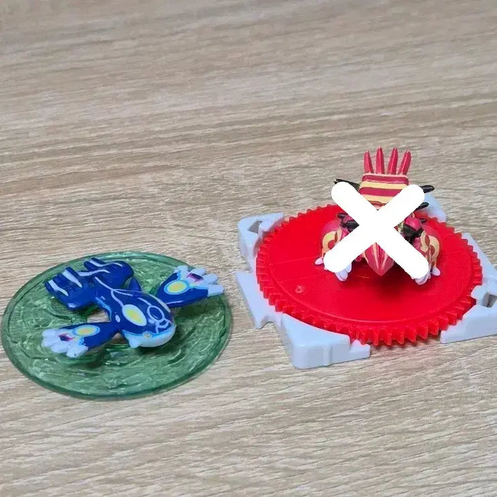 [BUNJANG] Pokemon Figure Ancient Groudon Gacha / 급처) 포켓몬 피규어 고전 가챠 원시가이오가
