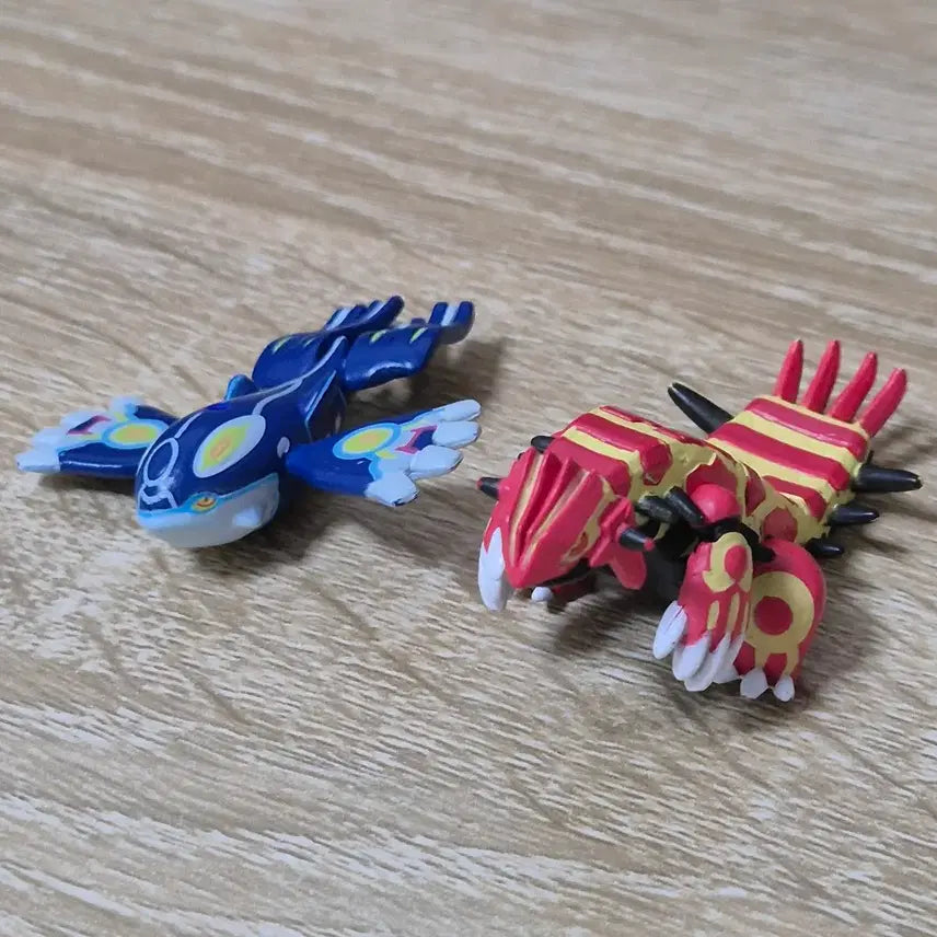[BUNJANG] Pokemon Figure Ancient Groudon Gacha / 급처) 포켓몬 피규어 고전 가챠 원시가이오가